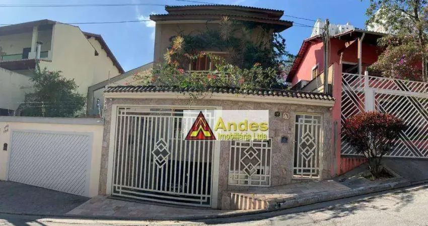 Sobrado com 3 dormitórios à venda, 430 m² por r$ 1.800.000,00 - conjunto residencial santa terezinha - são paulo/sp