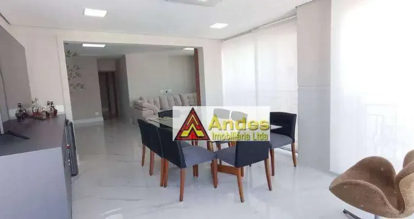 Alto padrão vista panorâmica campo de marte varanda gourmet fino acabamento 3 suítes 4 vagas  à venda, 143 m² por r$ 2.200.000 - santana  são paulo/sp