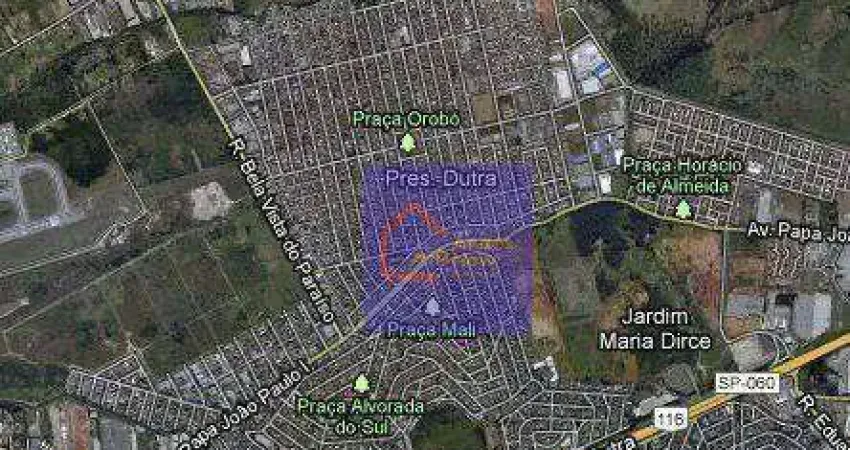 Terreno, 6000 m² - venda por r$ 13.000.000,00 ou aluguel por r$ 29.000,00/mês - jardim presidente dutra - guarulhos/sp