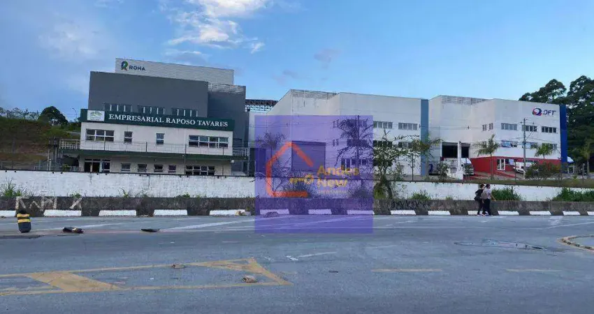 Galpão para alugar, 1100 m² por r$ 26.112,86/mês - centro empresarial raposo tavares - vargem grande paulista/sp