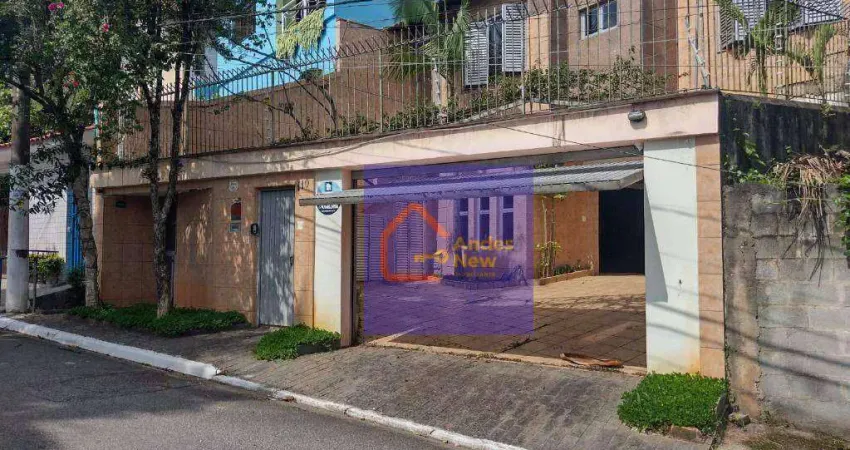 Sobrado 3 amplas suítes 5 vagas quintal churrasqueira à venda, 280 m² por r$ 850.000 - jardim virginia bianca - são paulo/sp