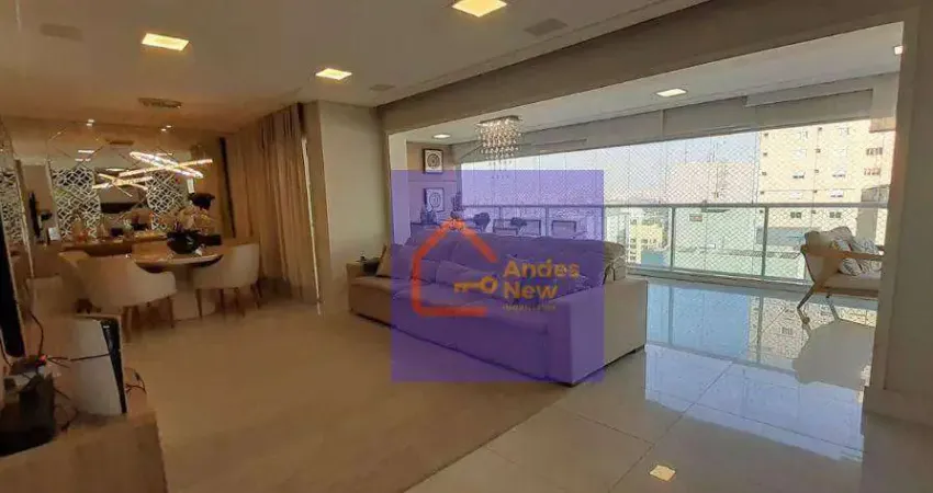 Alto padrão andar alto fino acabamento 4 dorms sendo 3 amplas suítes 3 vgs à venda, 182 m² por r$ 2.600.000 - santana - são paulo/sp