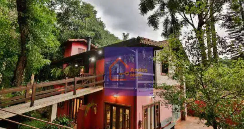 Belíssima casa com 5 suítes 1.900m² terreno 700m² a/c à venda, por r$ 2.500.000 - mairiporã - mairiporã/sp