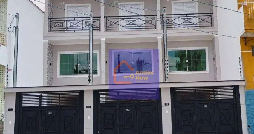 Novos sobrados 3 dormitórios 1 suíte 2 vagas fino acabamento à venda, 122 m² por r$ 750.000 - tucuruvi - são paulo/sp