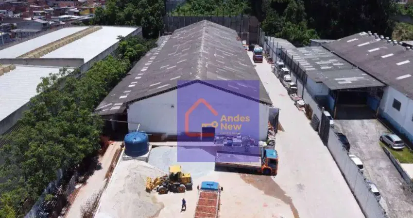 Galpão à venda, 5500 m² de terreno e 2500m2 dde construçao por r$ 13.500.000 - jardim bela vista - guarulhos/sp