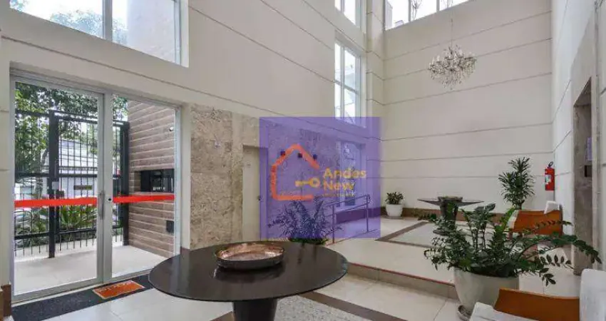 Apartamento novo semi mobiliado sacada 2 dormitórios 1 vaga à 10 minutos do metrô à venda, 51 m² por r$ 600.000,00 - liberdade -/sp