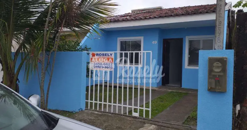 Casa com 2 dormitórios para locação, balneário beltrami, pontal do parana - pr