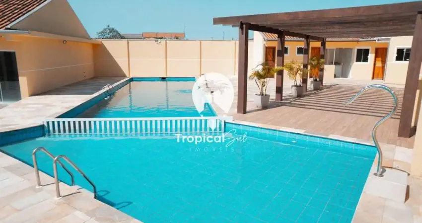 Casa à venda em condominio fechado, shangri-lá, pontal do parana - pr