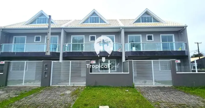 Sobrado à venda, 04 dormitórios 01 suíte , shangri-lá, pontal do parana - pr