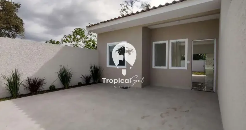 Casa com 2 dormitórios  01 suíte  à venda, shangri-lá, pontal do parana - pr