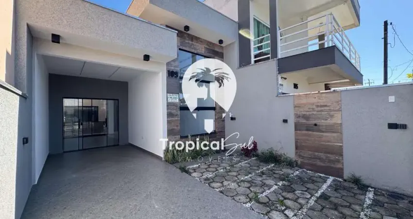 Casa com 3 dormitórios à venda  1 suíte , praia de leste, pontal do parana - pr