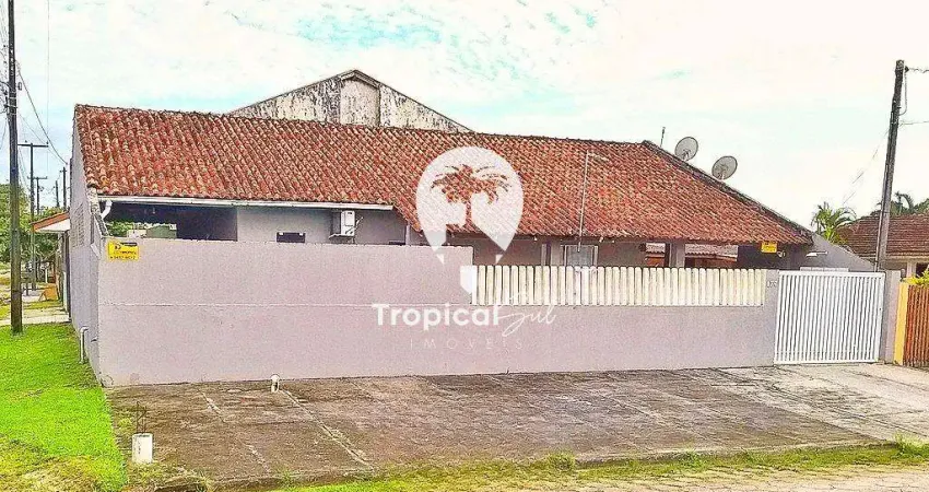 Casa com 3 dormitórios à venda, ipanema, pontal do parana - pr
