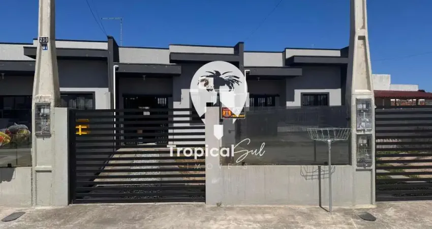 Casa à venda, 02 dormitórios,  1 suíte  balneário canoas, pontal do parana - pr