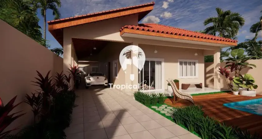 Casa com 3 dormitórios à venda, 160m da praia, Shangri-lá, PONTAL DO PARANA - PR