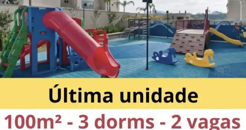 Pronto para morar ultima unidade de 100m² com duas vagas cobertas / ao lado do shopping maia