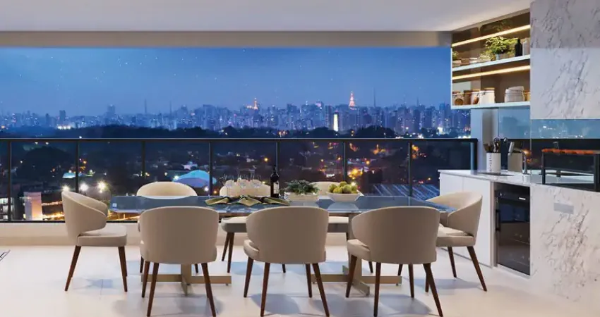 Exclusividade no le jardin ibirapuera: apenas 22 famílias vivem com esta vista em moema (eztec)