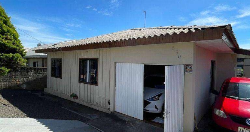 terreno com 600m possui uma Casa mista com 4 dormitórios à venda, por R$ 380.000 - Vila Carli - Guarapuava/PR