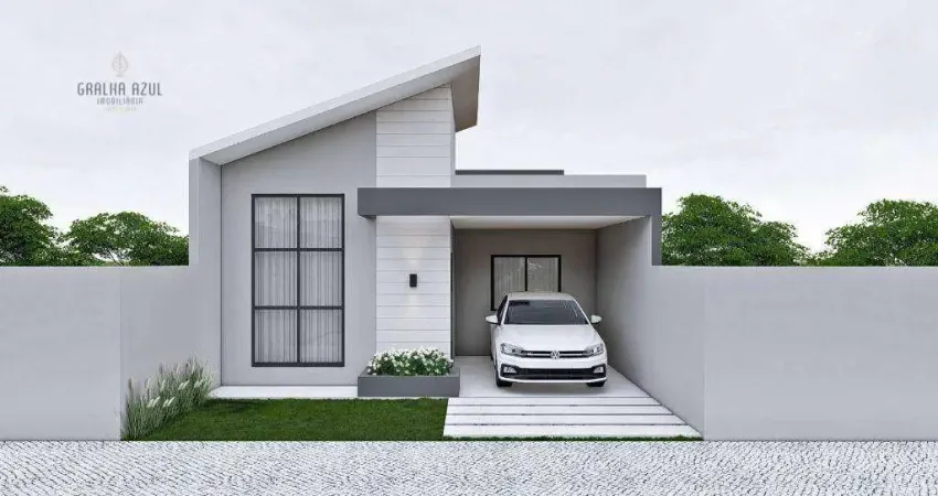 Casa com 3 dormitórios sendo 1 suíte à venda, 92 m² por R$ 495.000 - condomínio Vista do Vale Boqueirão - Guarapuava/PR