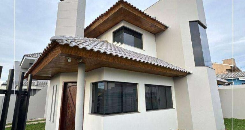 Sobrado com 4 dormitórios para alugar, 163 m² por R$ 5.080,25/mês - Santana - Guarapuava/PR