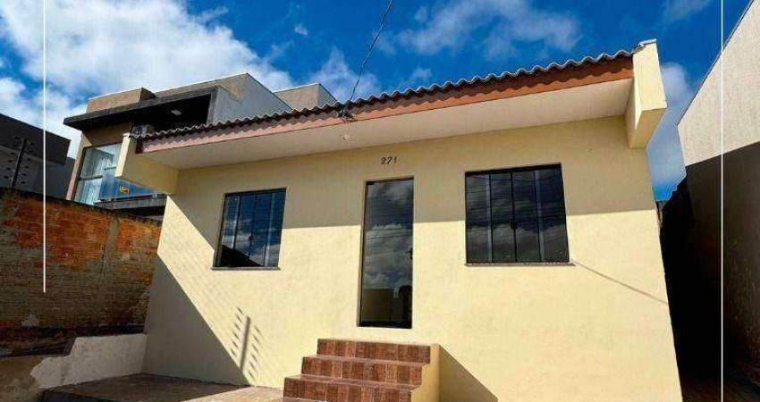 Casa com 3 dormitórios para alugar, 86 m² por R$ 1.600,00/mês - Boqueirão - Guarapuava/PR