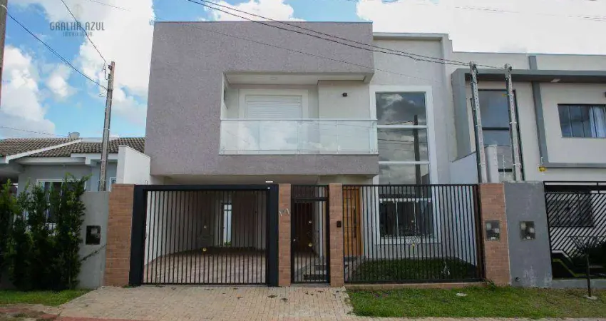 Sobrado com 3 dormitórios com suite à venda, 263 m² por r$ 1.250.000 - morro alto - guarapuava/pr