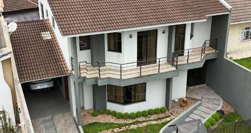 Sobrado com 4 dormitórios à venda, 250 m² por r$ 1.700.000,00 - trianon - guarapuava/pr