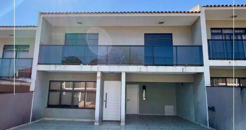 Sobrado com 3 dormitórios para alugar, 163 m² por r$ 3.317,33/mês - trianon - guarapuava/pr