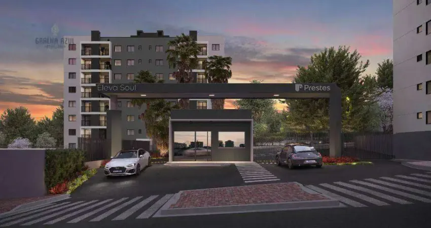 Apartamento com 2 dormitórios sendo 01 suíte com closet à venda, 53 m² - cidade dos lagos- guarapuava/pr