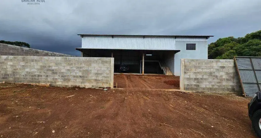Barracão para alugar, 300 m² por r$ 6.500,00/mês - cascavel - guarapuava/pr