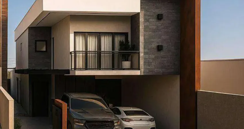 Sobrado alto padrão no Condomínio Tramonto, 160 m², à venda por R$ 1.100.000