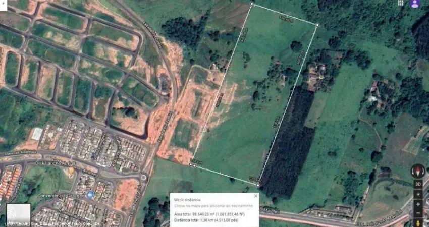 Terreno à venda na Estrada Pioneiro Raimundo Maiolini, Área Rural de Presidente Prudente, Presidente Prudente