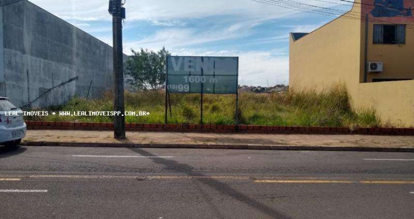 Terreno à venda na Avenida Antônio Canhetti, Jardim Cambuy, Presidente Prudente