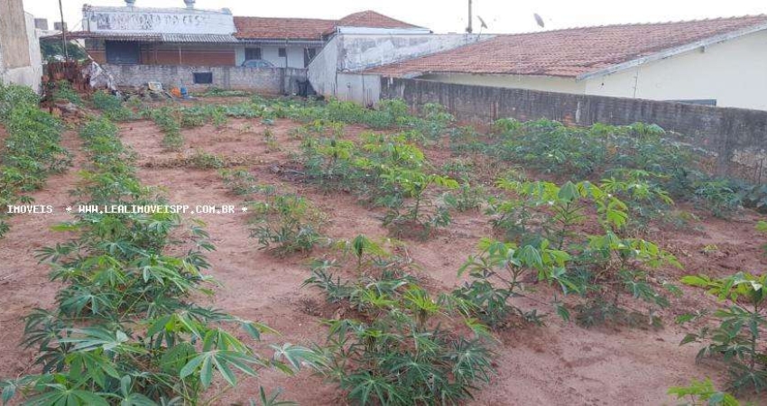 Terreno à venda na Rua Cubatão, Jardim Estoril, Presidente Prudente