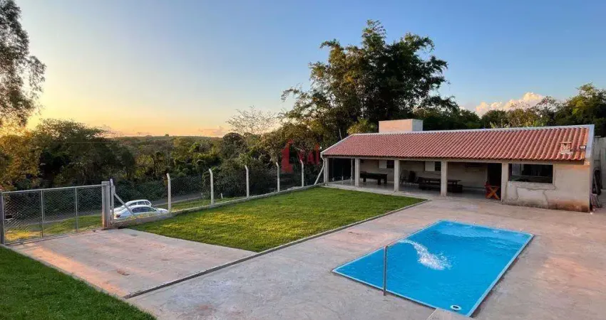 Chácara para venda em presidente prudente, terras de imoplan, 2 dormitórios, 1 banheiro, 6 vagas