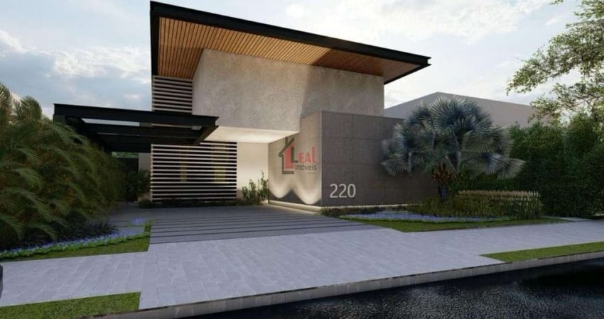 Casa em Condomínio para Venda em Presidente Prudente, CONDOMINIO RESIDENCIAL DAMHA IV, 4 dormitórios, 4 suítes, 5 banheiros, 2 vagas
