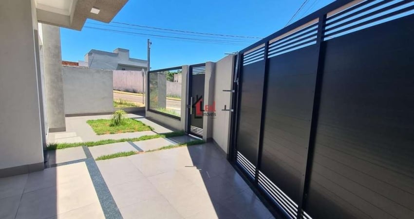 Casa para Venda em Presidente Prudente, ROTTA DO SOL, 3 dormitórios, 1 suíte, 3 banheiros, 2 vagas