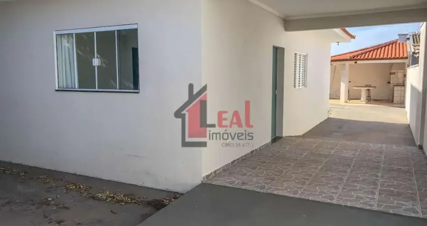 Casa para Locação em Presidente Prudente, NOVO BONGIOVANI, 3 dormitórios, 1 suíte, 2 banheiros, 1 vaga
