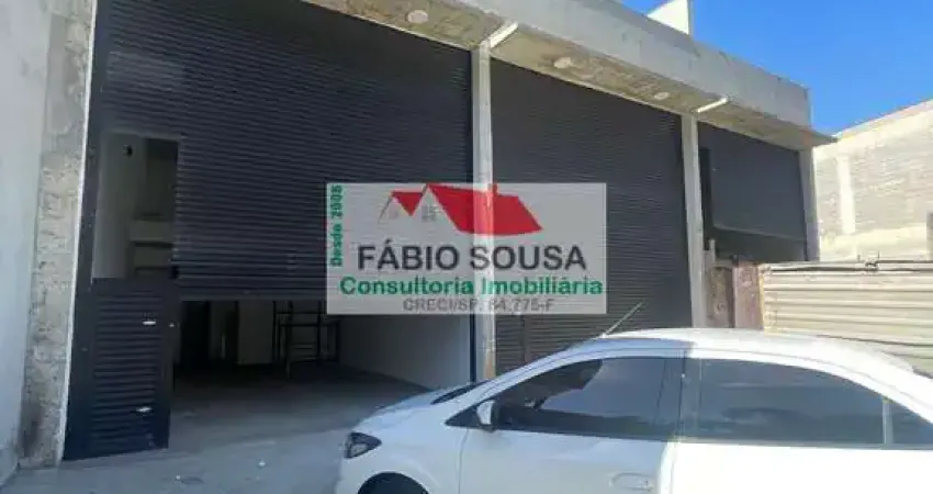 Salão comercial para alugar no bairro Parque Vitória - Franco da Rocha/SP