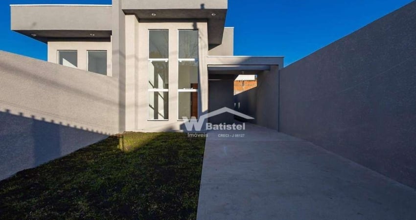Casa com 3 dormitórios à venda, 60 m² por R$ 410.000 - Jardim Alvorada - Colombo/PR