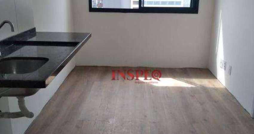 Studio com 1 dormitório para alugar, 24 m² por R$ 3.031,62/mês - Vila Pompeia - São Paulo/SP