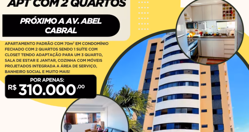 Apartamento com 3 quartos na ABEL CABRAL | Condomínio Renaissance premiere | Excelente localização