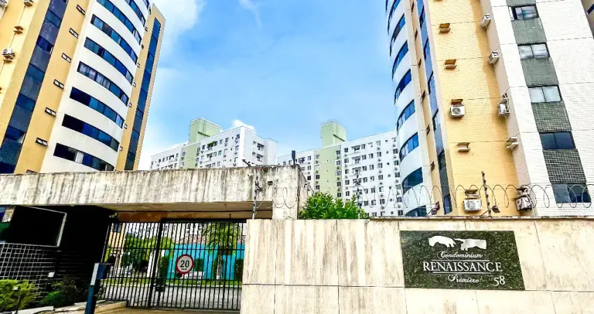 Excelente apartamento no Condomínio Renaissance Premiere, Excelente localização próx a Av. Abel Cabral