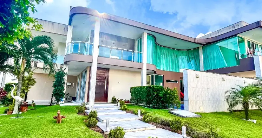 Excelente casa duplex com piscina no condomínio novo leblon