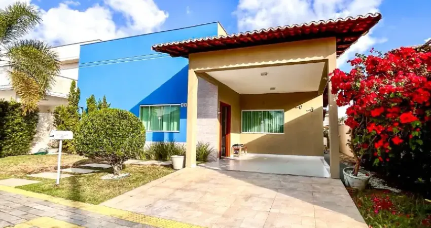 Excelente casa térrea no condominio green club 3 com 03 quartos suites e quintal amplo