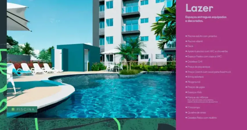 Condominio Club com 02 quartos sendo 1 Suíte / lazer completo em Recife