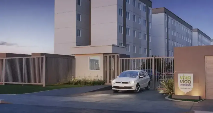 Apartamento com 02 Quartos pelo Minha Casa Minha Vida