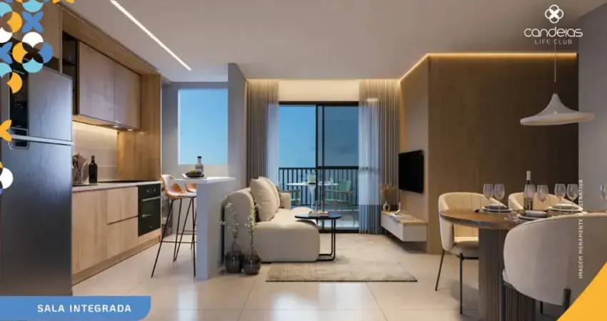 O Empreendimento que Une Conforto, Lazer / apartamento com 02 quartos ( 1 Suíte ) lazer completo em Candeias