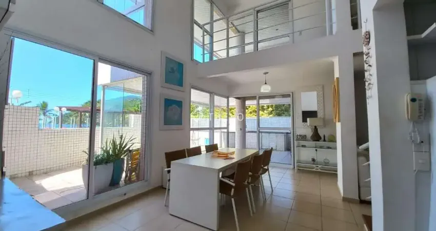 APARTAMENTO GARDEN FRENTE AO MAR PARA LOCAÇÃO 3 DORM/3 WC/3 VAGAS EM BERTIOGA/SP