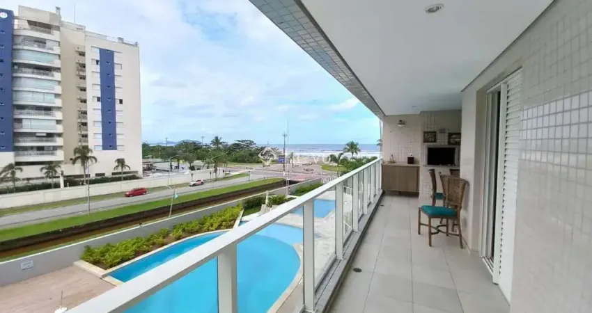 APARTAMENTO COM VISTA PARA O MAR À VENDA, 2 SUÍTES, 3 WC, 2 VAGAS EM BERTIOGA/SP
