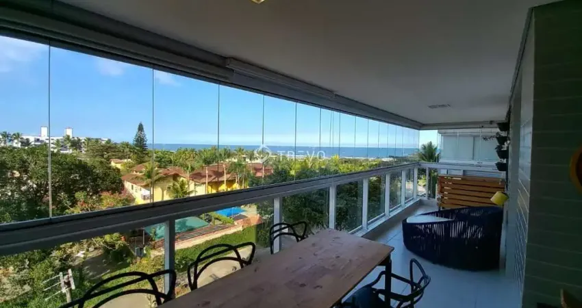 APARTAMENTO COM VISTA PARA O MAR COM 2 DORM, 2 WC, 2 VAGAS EM BERTIOGA/SP